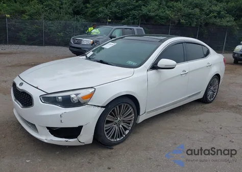 2014 Kia Cadenza Premium from USA, damaged, VIN KNALN4D77E5159330
